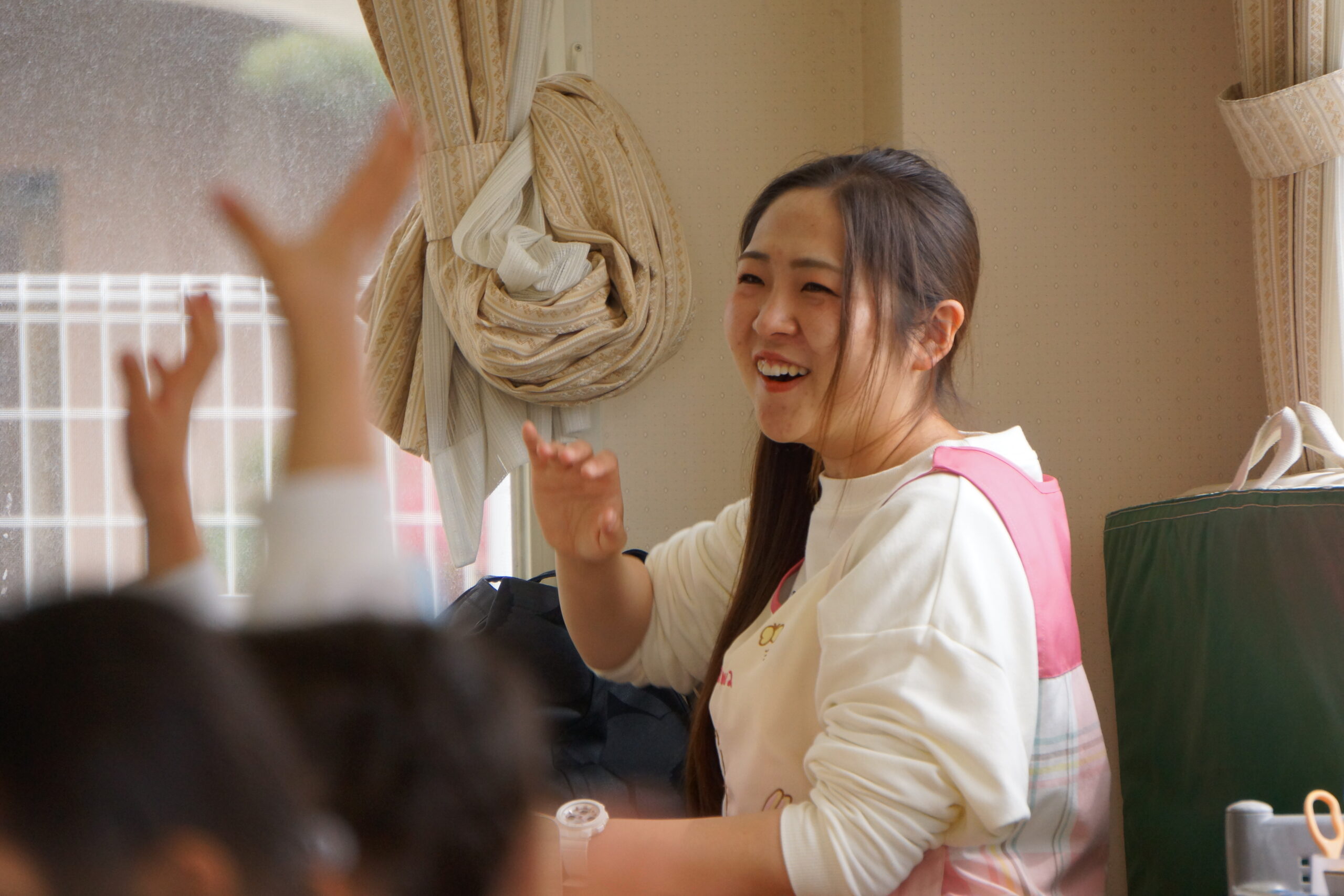 YYプロジェクト（かけっこ・体操・音楽）の様子