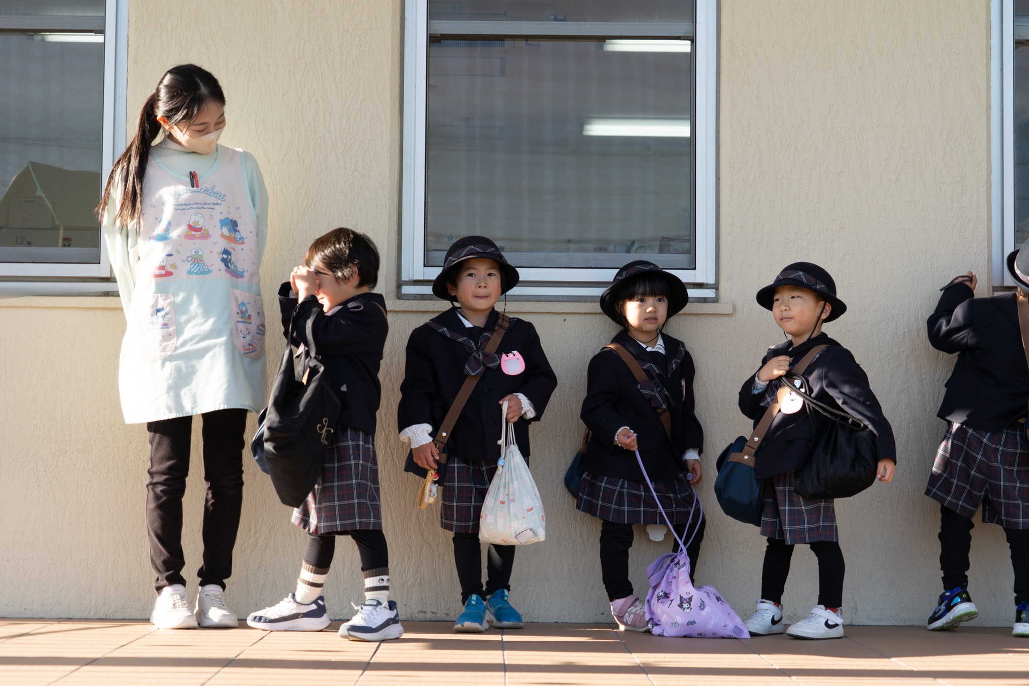 お見送りの様子