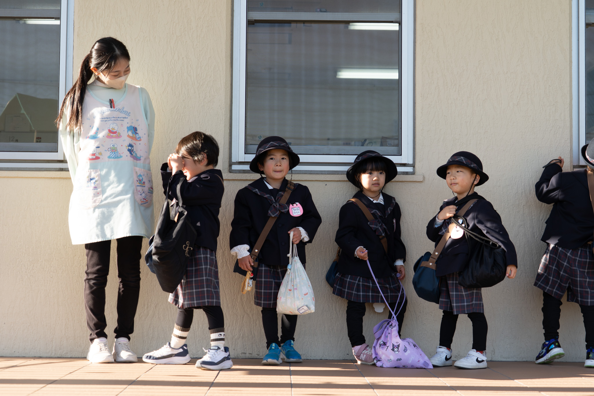 お見送りの様子