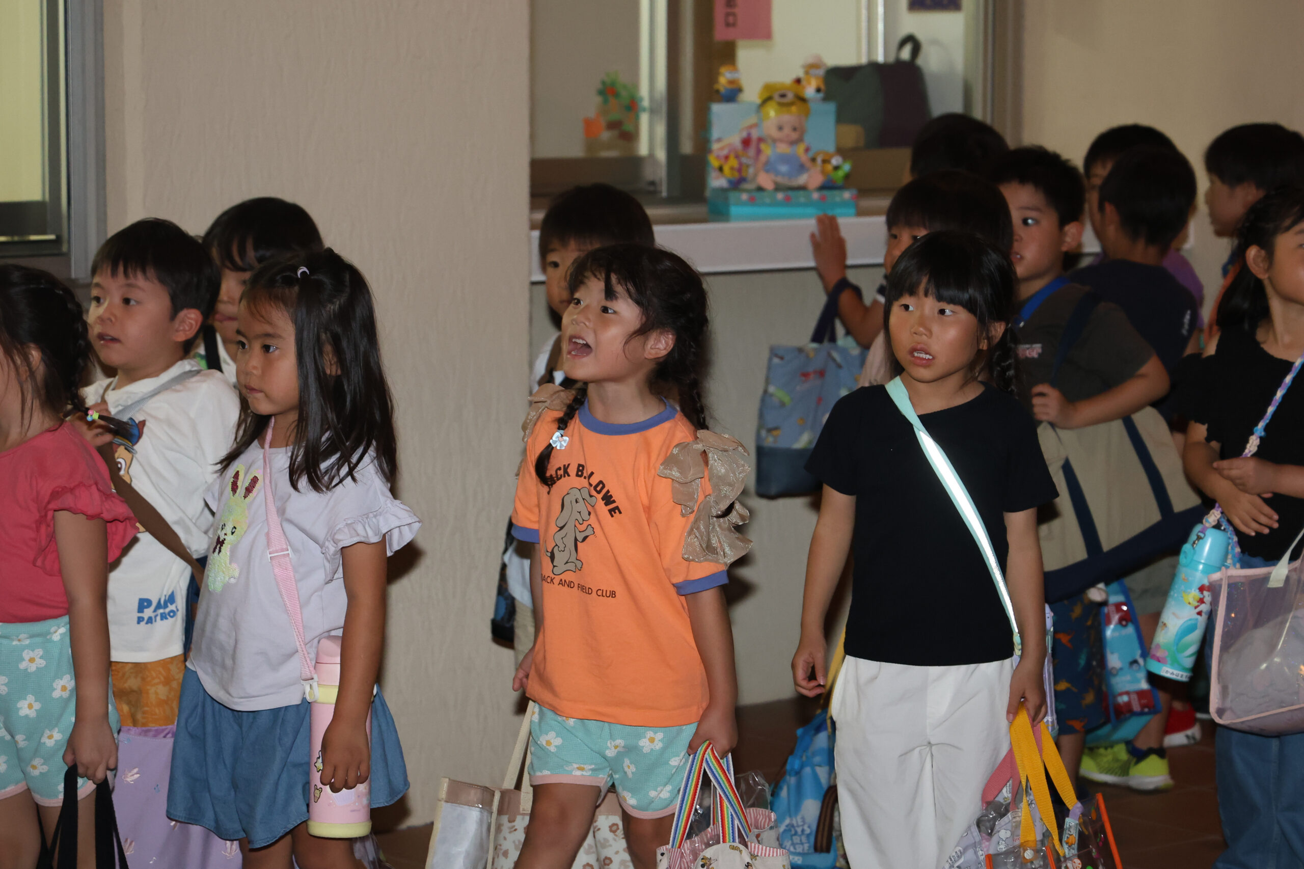 夏のお楽しみ会の様子