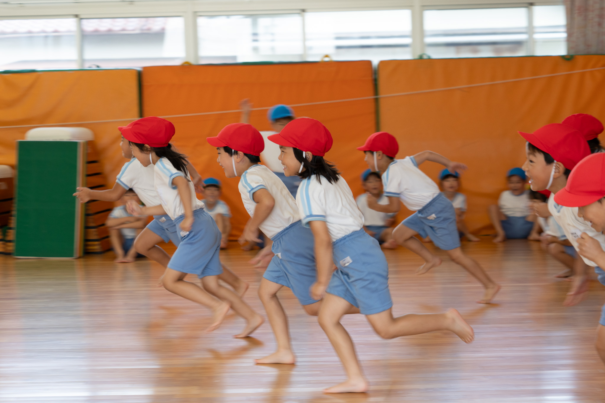 午前の活動の様子