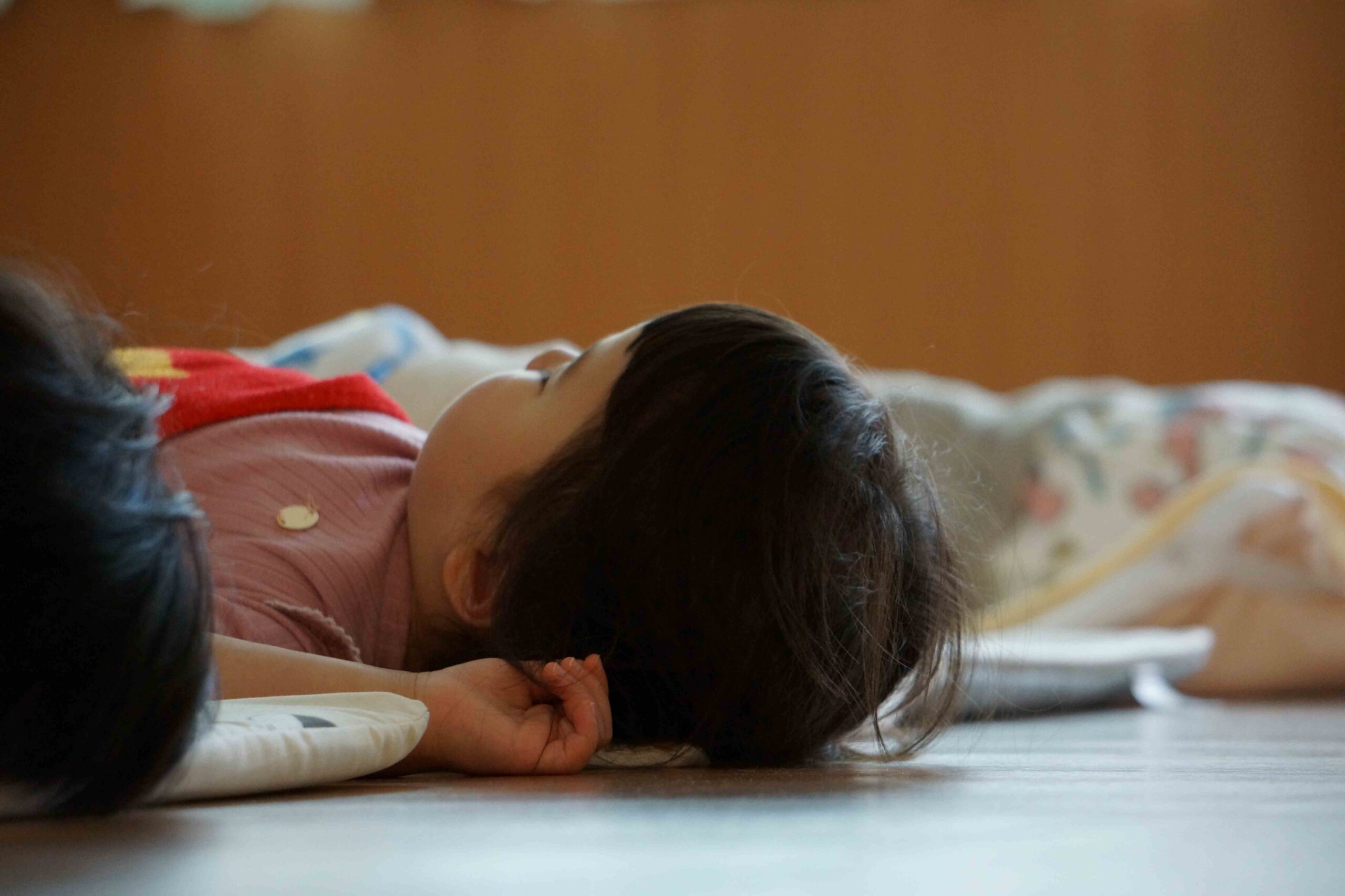 おひるねの様子