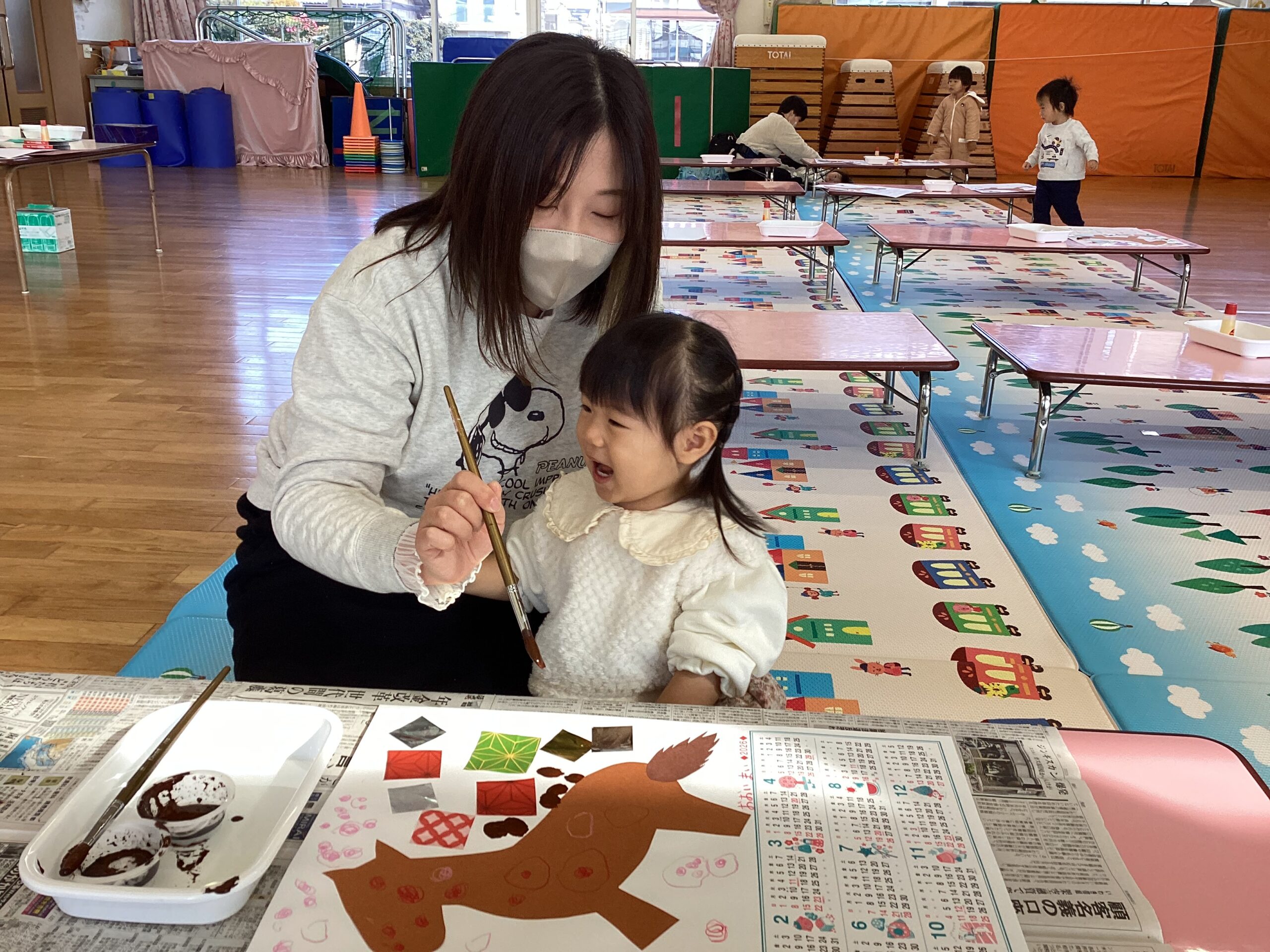 親子カフェの様子