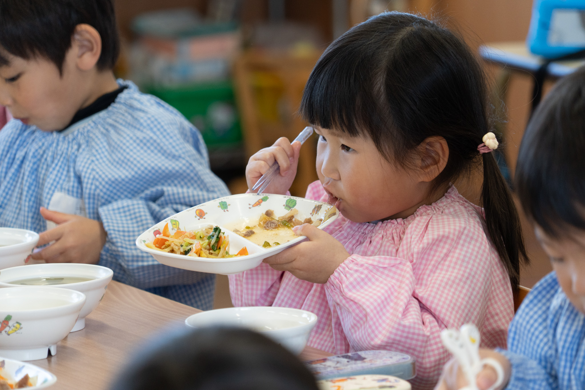白百合幼稚園の給食