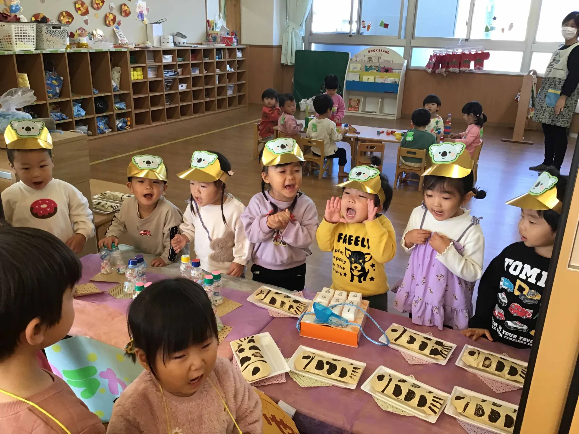 お店屋さんごっこの様子