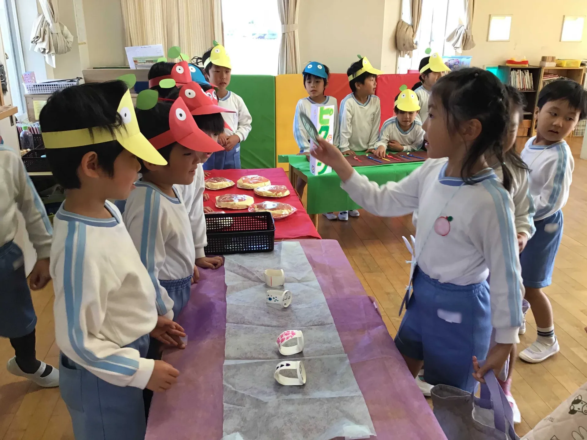 お店屋さんごっこの様子