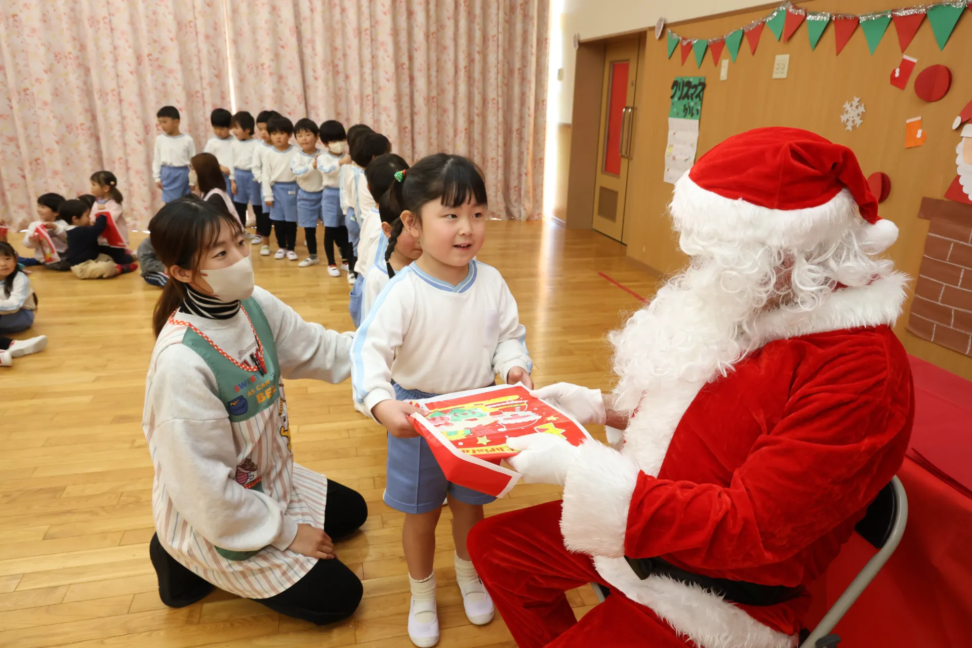クリスマス会の様子