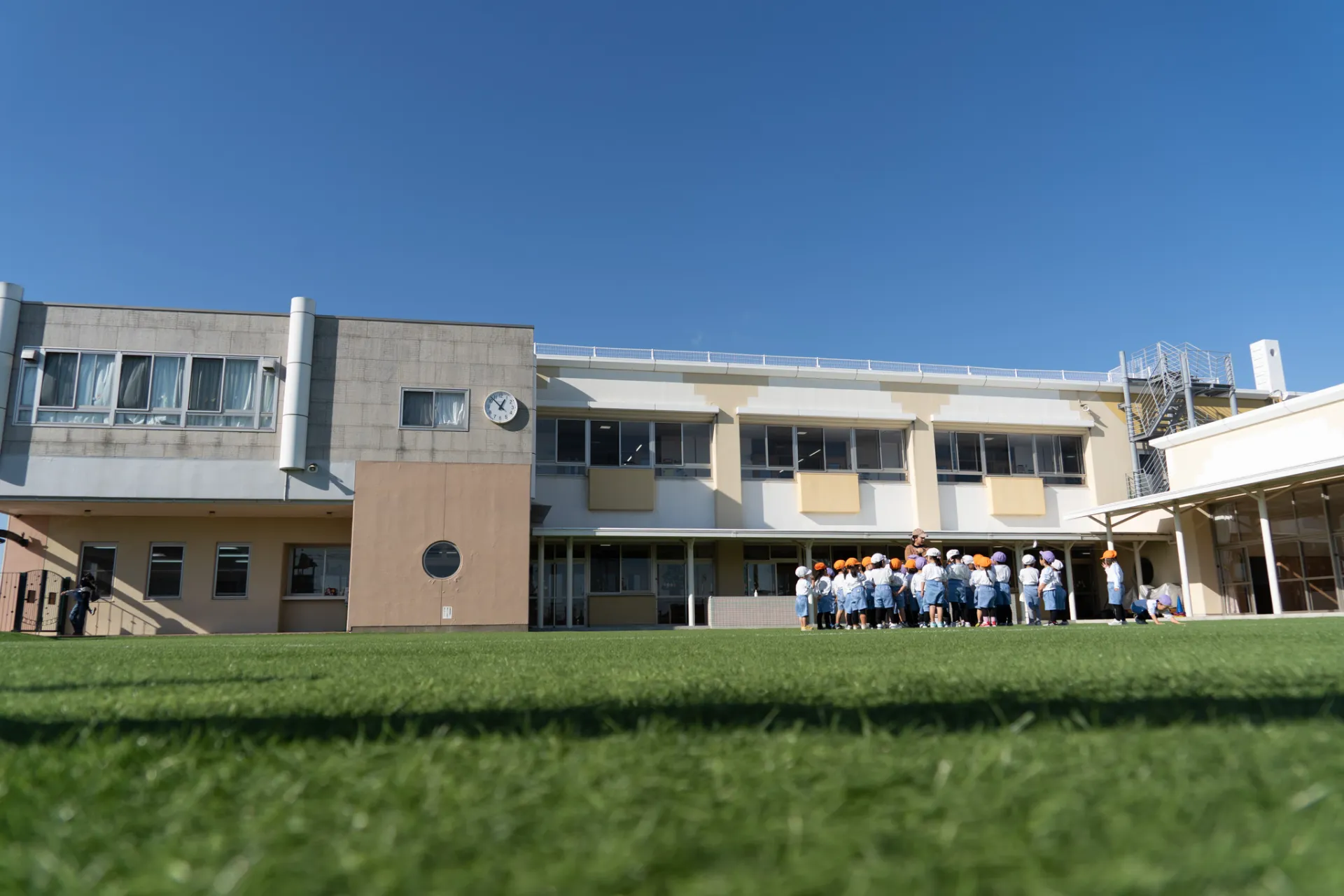 白百合幼稚園屋上